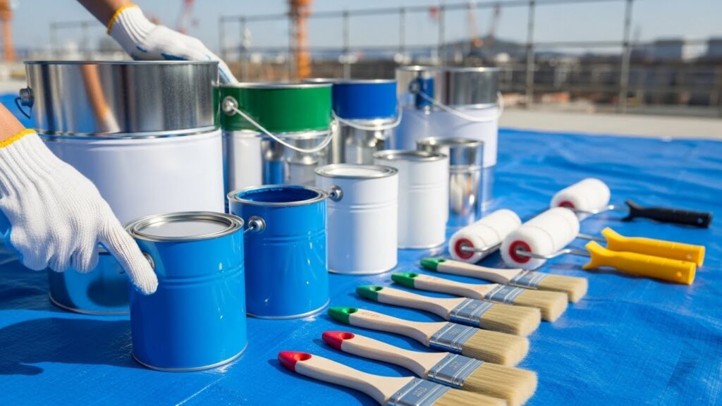 シリコンやフッ素など塗料比較