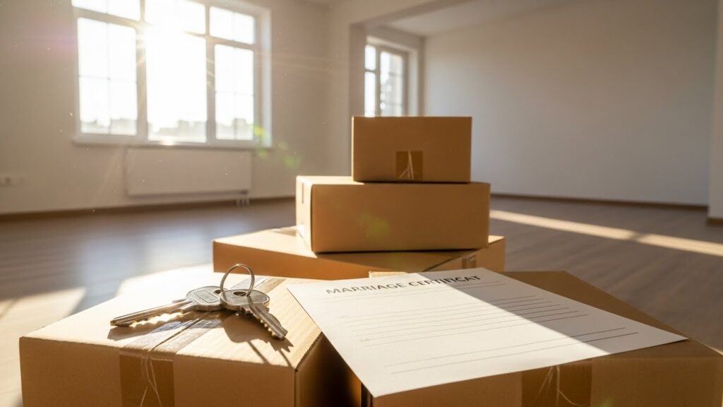 転入届と同日なら提出日を書く