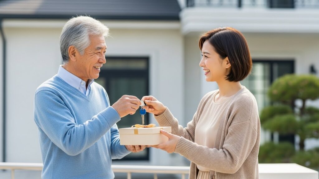 親子間の生前贈与で名義を変える方法