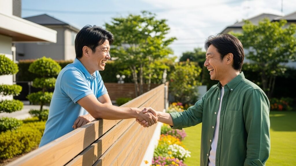 処分できない時の近隣への譲渡